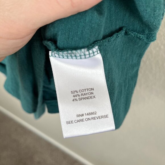 Torrid Super Soft Slub Jersey Cotton Long Sleeve Top Plus Size 4X - Picture 8 of 11